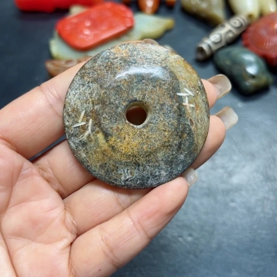 吊坠白玉菩提把件