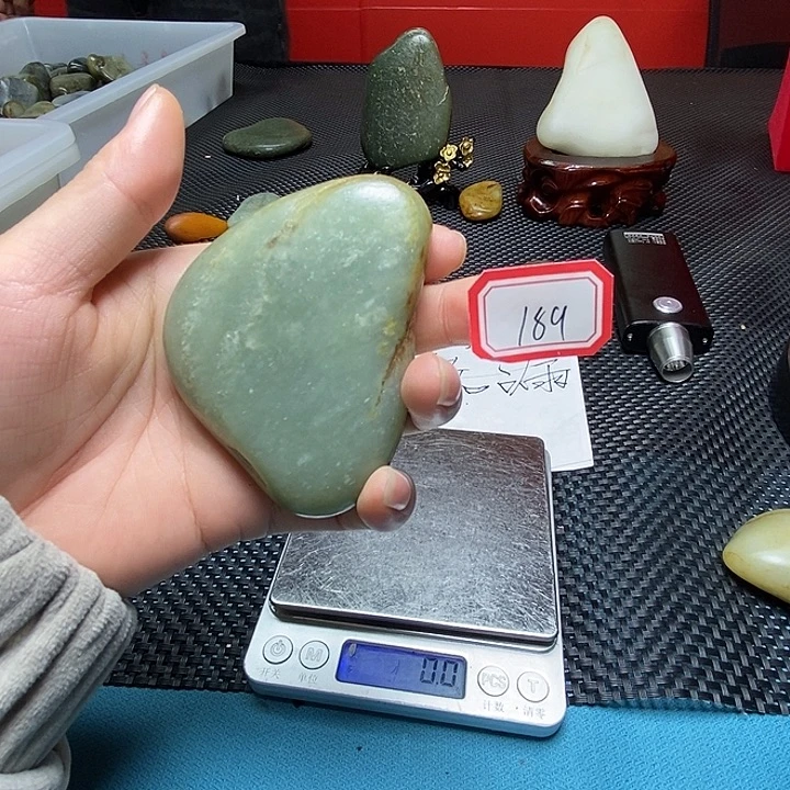 和田玉未镶嵌挂件189