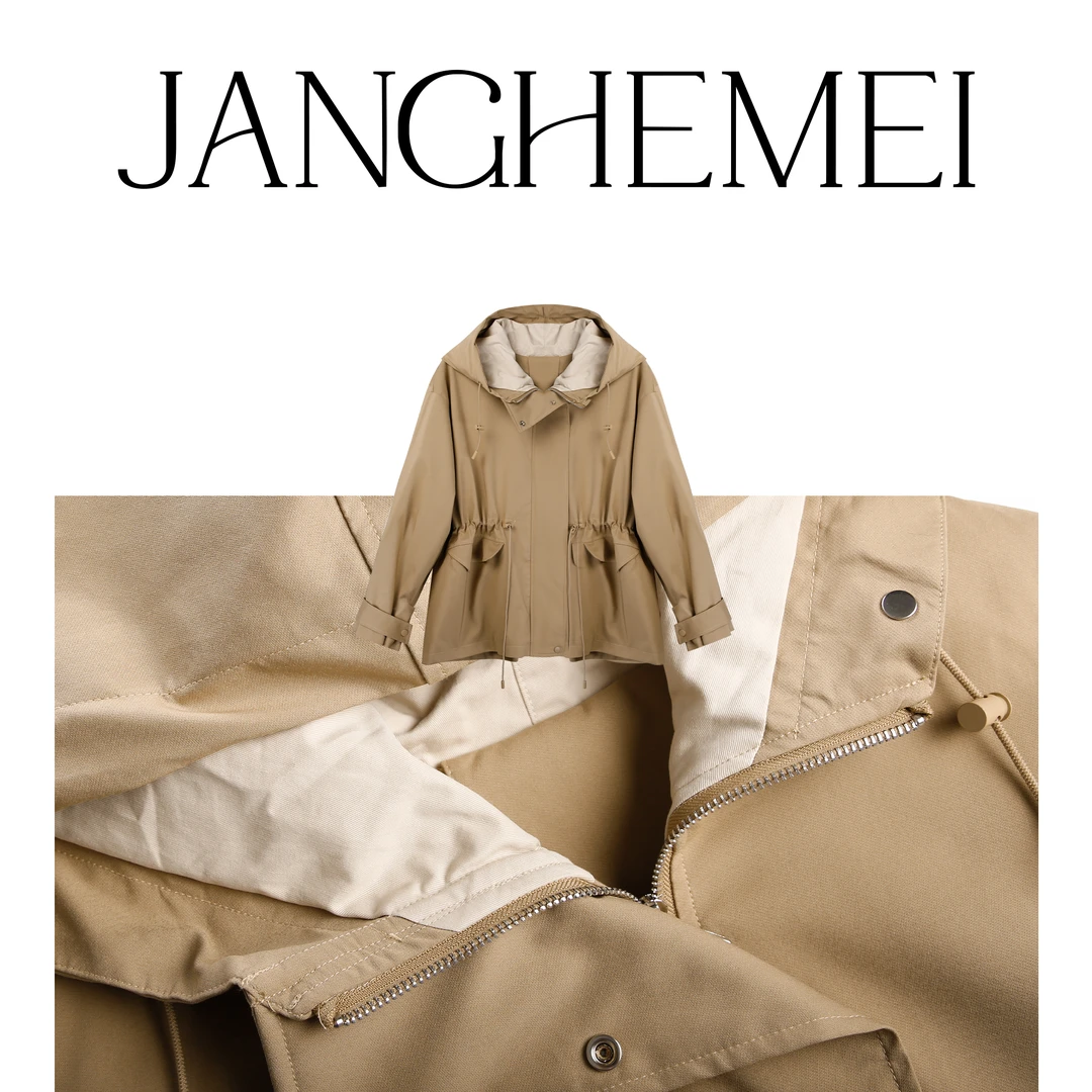 JANGHEMEI【宽松保暖羽绒服】工装长袖百搭外套 E11850M34