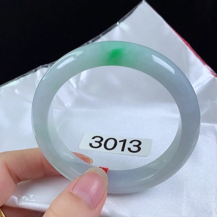未镶嵌手镯翡翠55圈