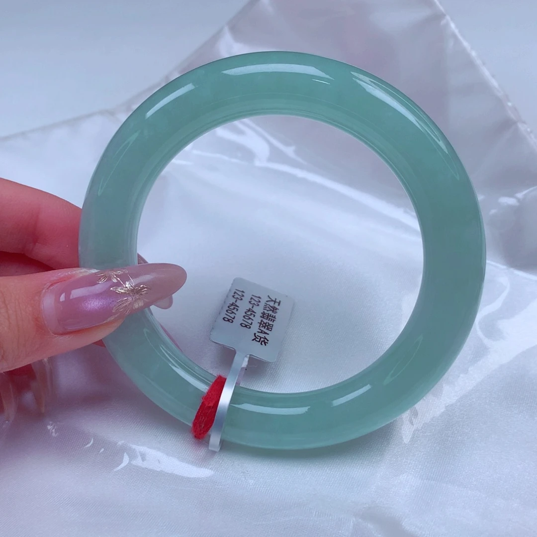 翡翠手镯未镶嵌翡翠55