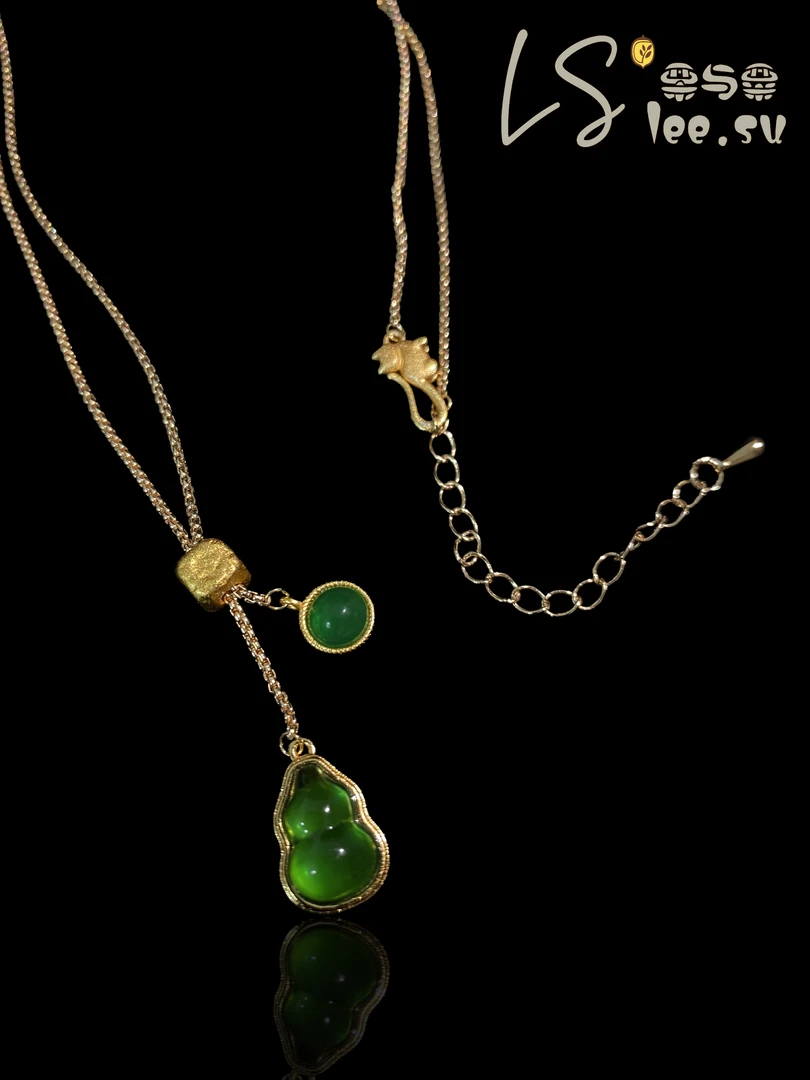LeeSu【国潮】福禄双至项链~1004