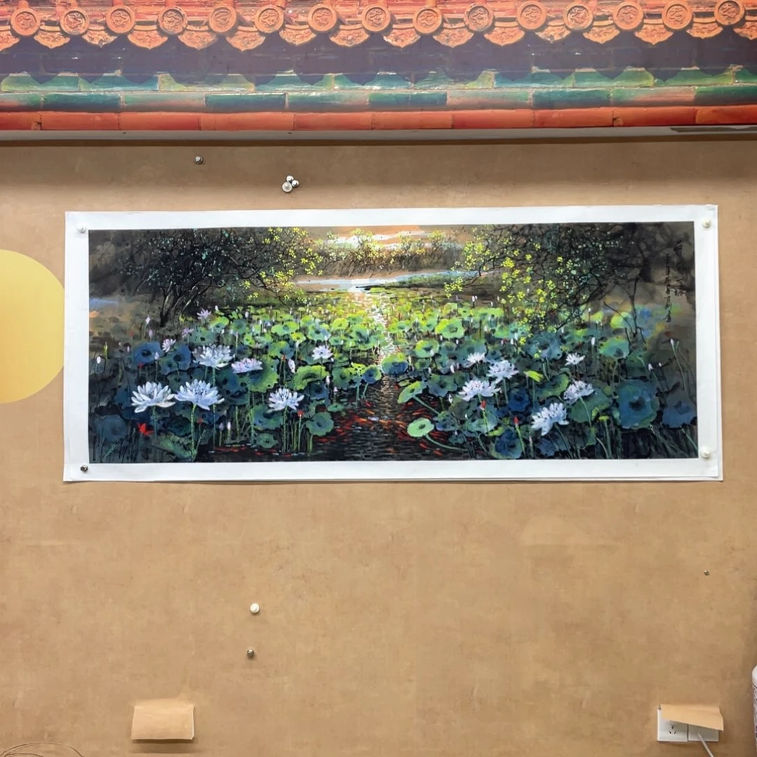 国画手绘国画，精品山水，