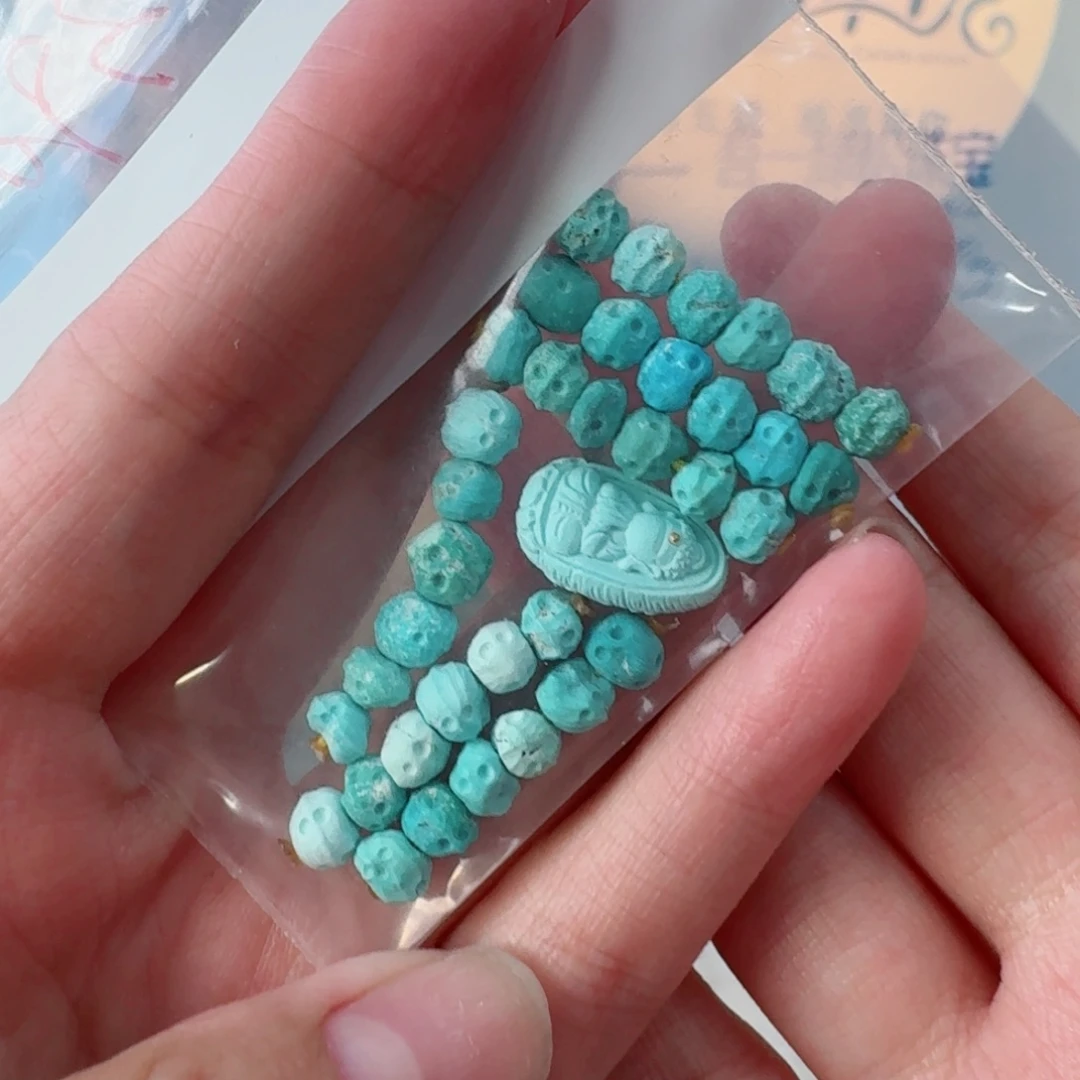 未镶嵌绿松石珠宝奇石