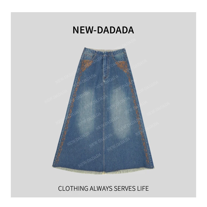 清清利达 NEW DADADA【风铃微笑】时尚潮流百搭半裙SM1667