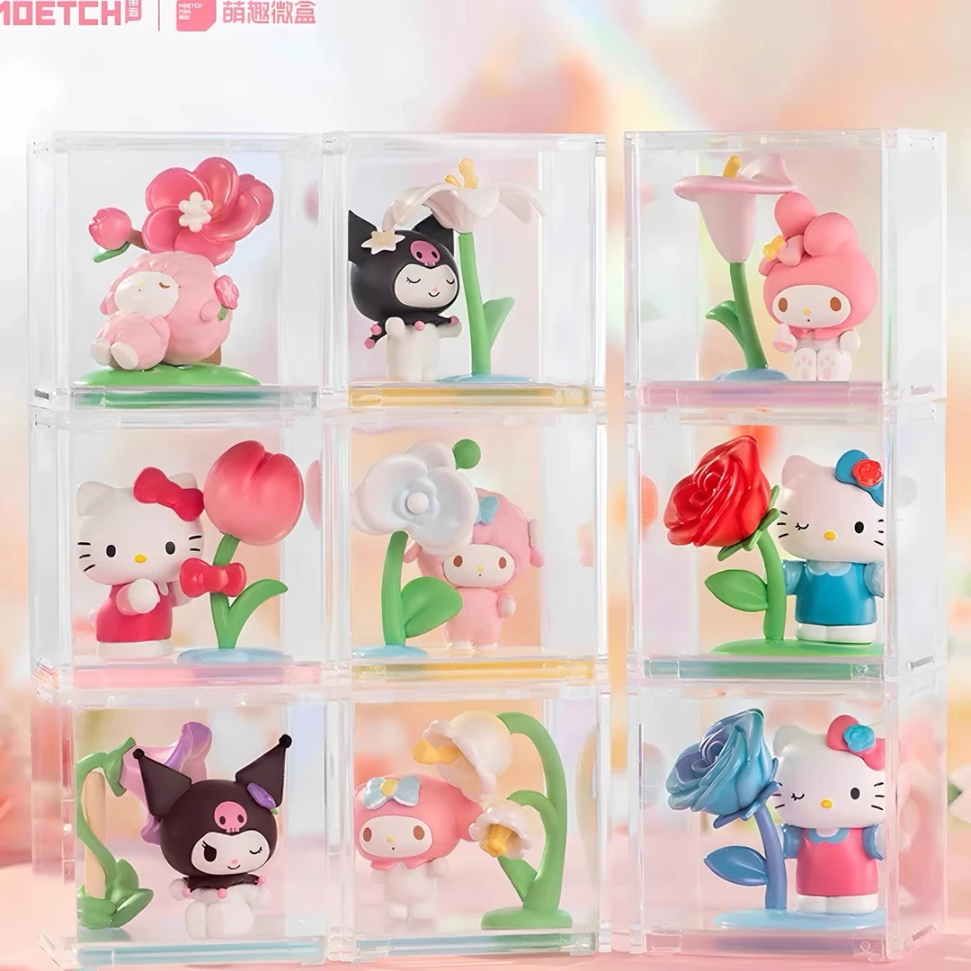 【帮拆】三丽鸥花香物语微盒库洛米盲盒HelloKitty摆件