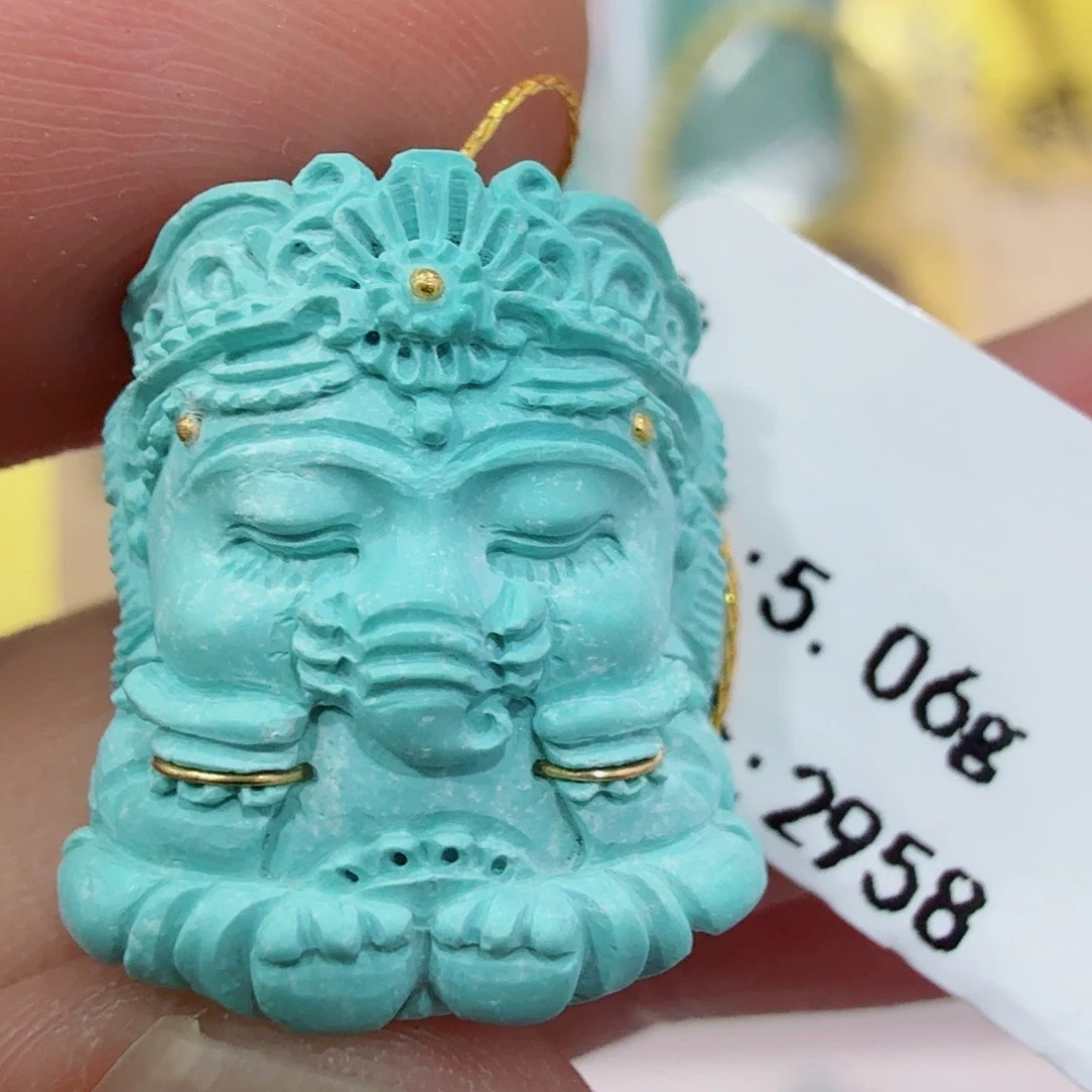 未镶嵌绿松石配饰