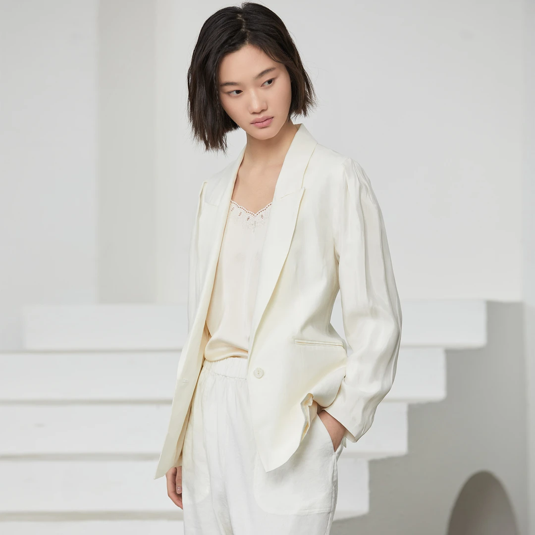 【粉丝专享】其用/木水年华拼接西装 2AM41137