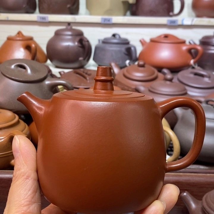茶壶紫砂微瑕处理一把