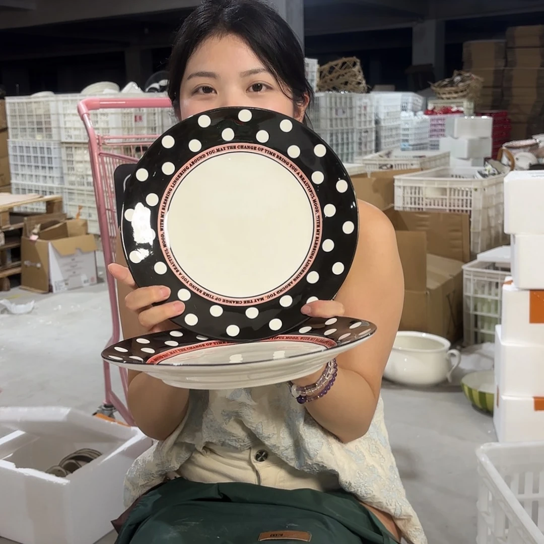 瓷微瑕陶瓷餐具釉下彩