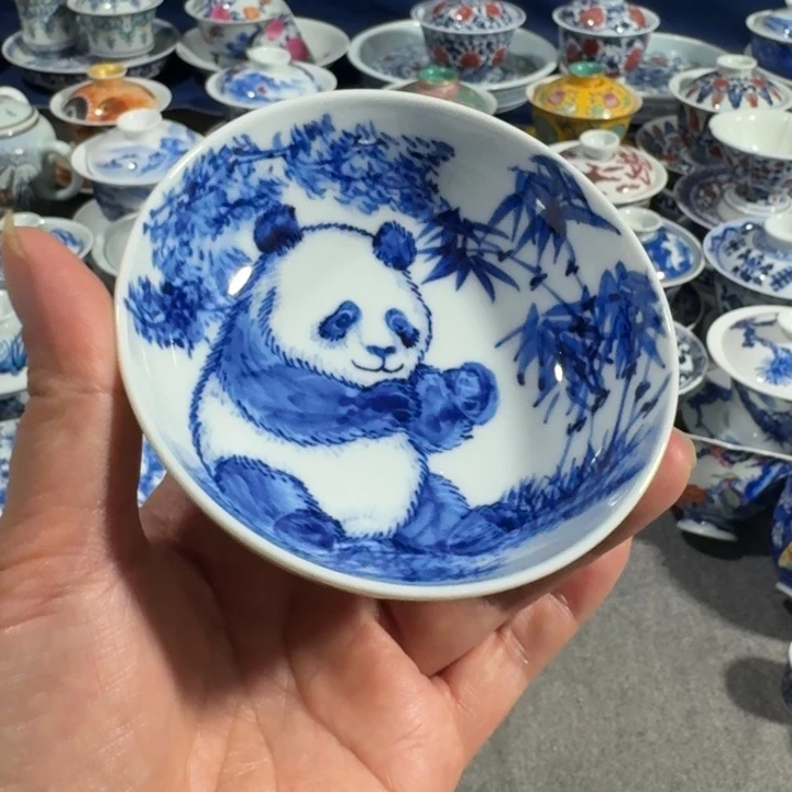 景德镇手工手绘杯