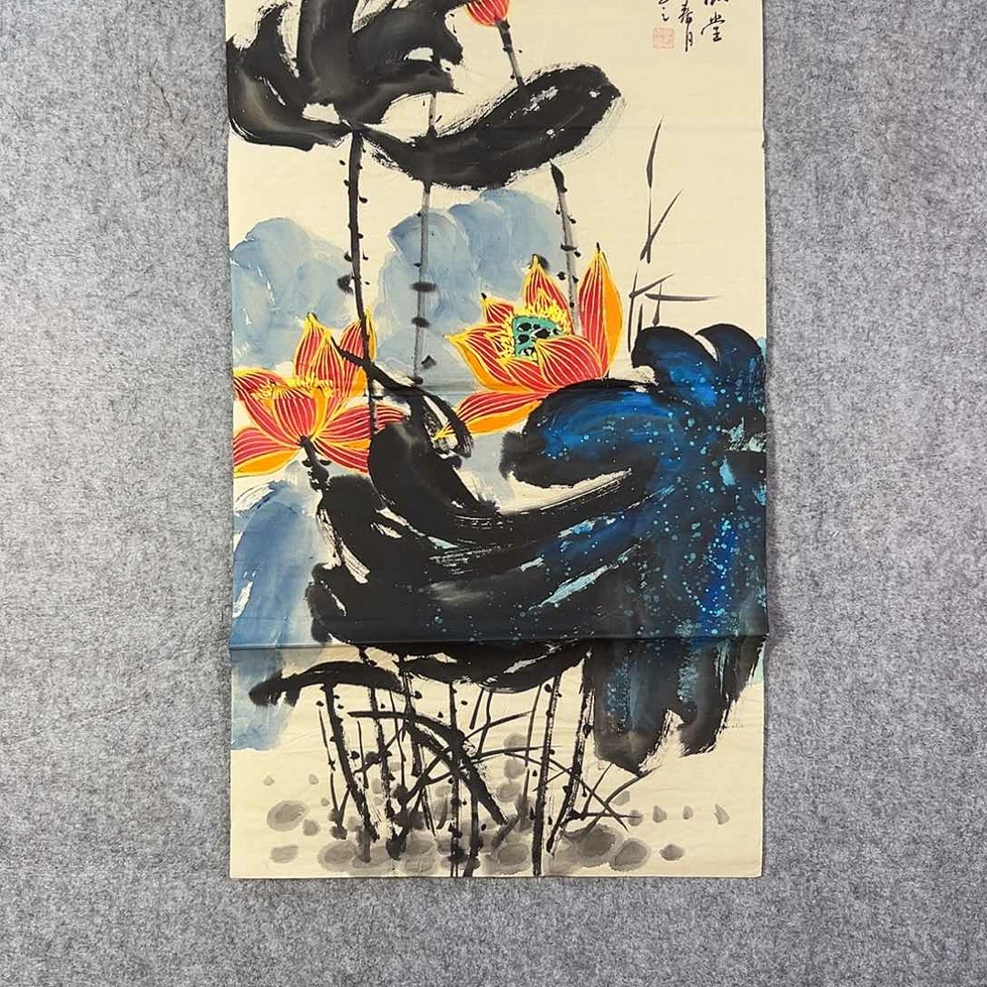 国画227 牡丹花等花开时节也可用