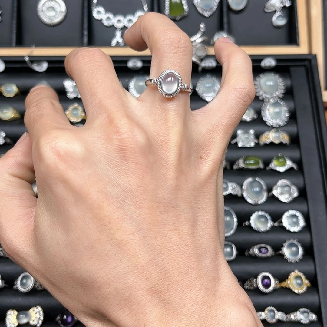 【闪购商品】岫玉颈饰银S925镶嵌善****猫