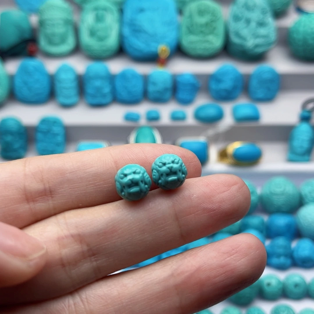 绿松石雕刻未镶嵌