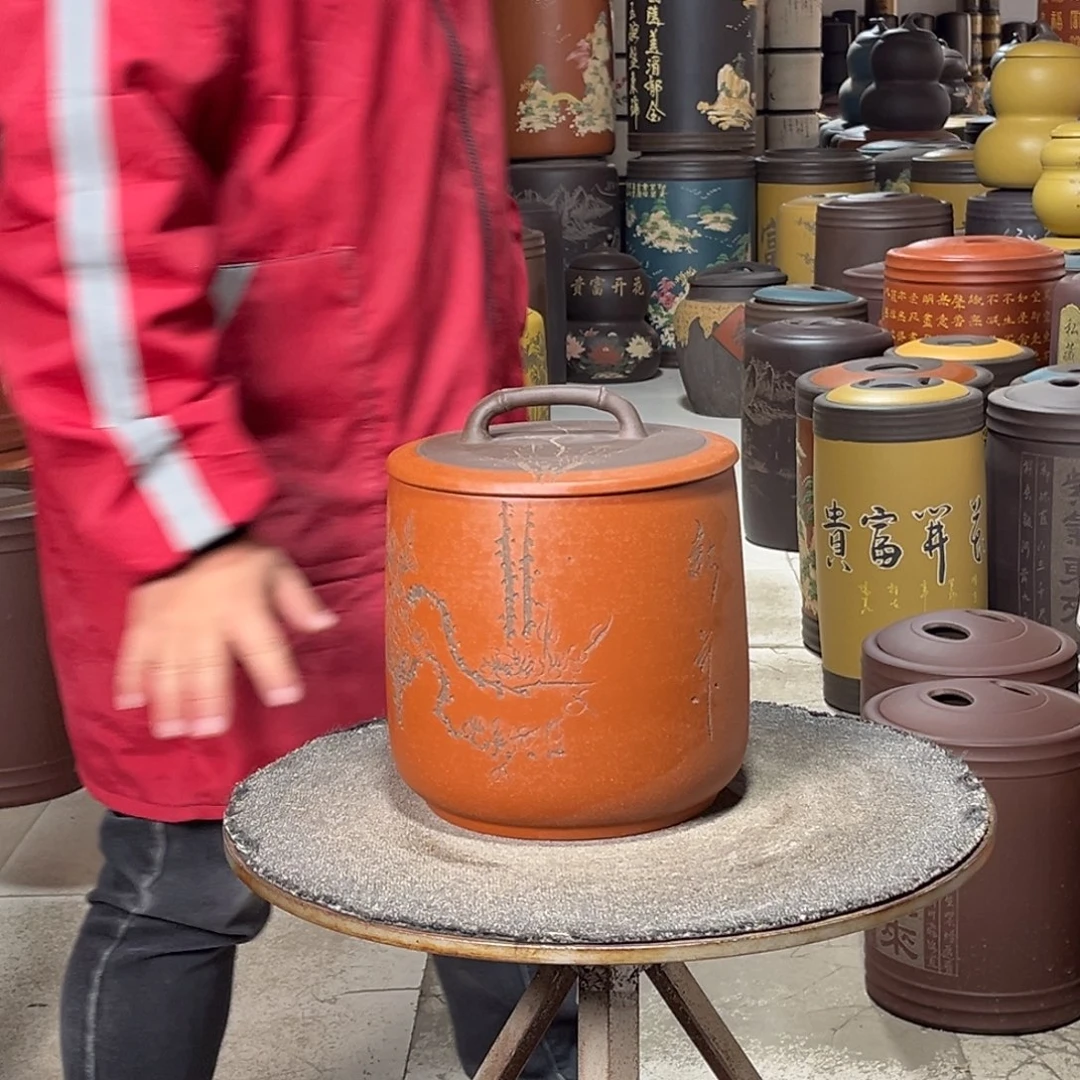 紫砂茶叶罐茶叶罐