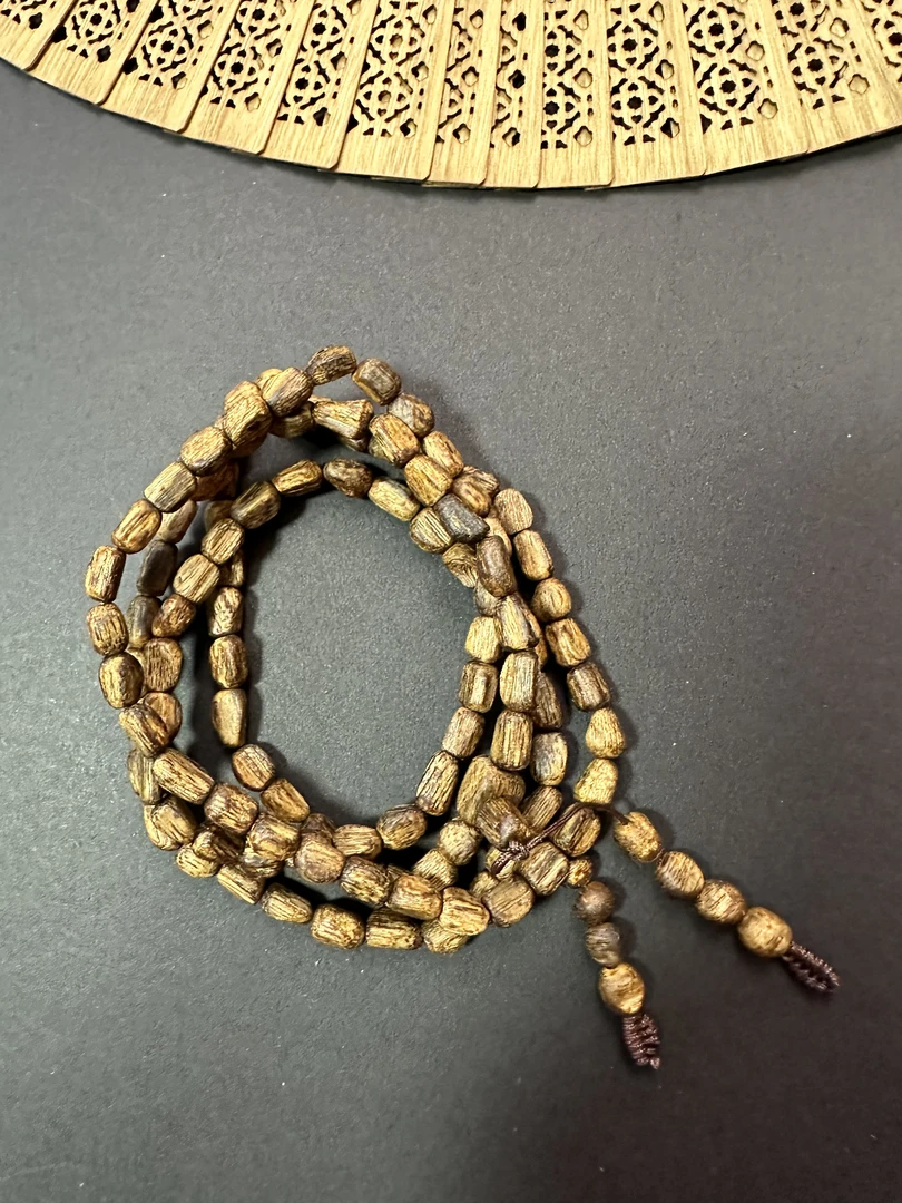 沉香（沧岳一痕）奇楠沉香虫漏树心油不规则多圈 10g+多样性发一