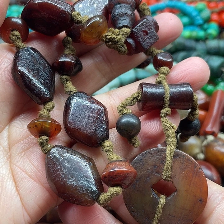 玛瑙/玉髓未镶嵌颈饰