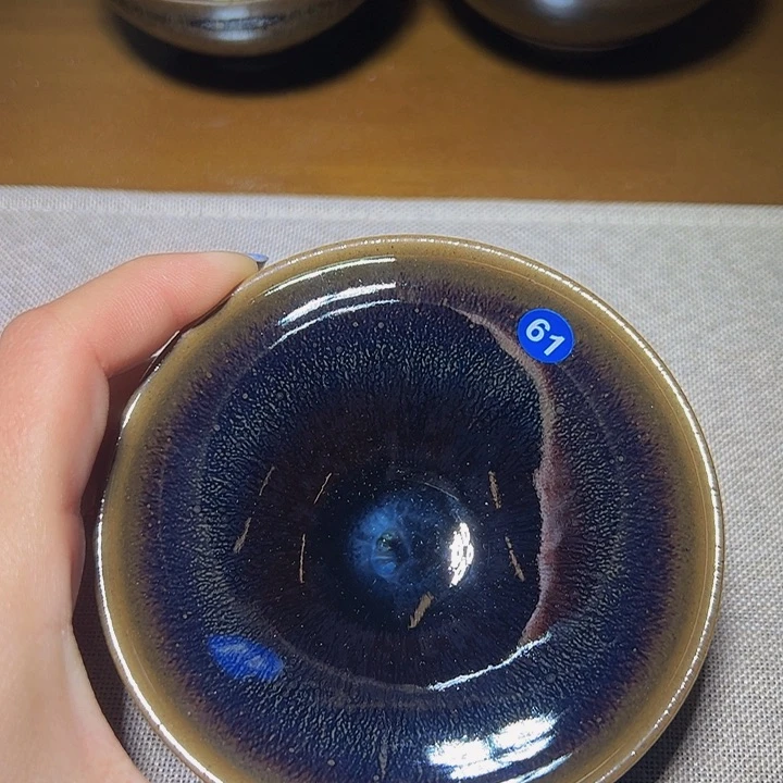 茶盏绽*在栖落直播间选的好好看啊