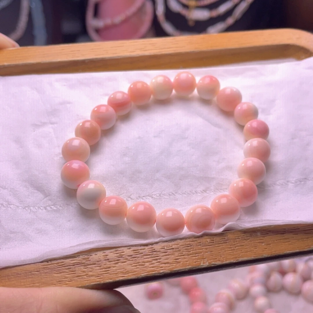 未镶嵌海螺珠手绳?****星福利