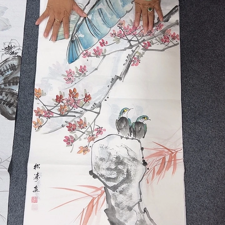 国画XD精品国画作品单幅任发
