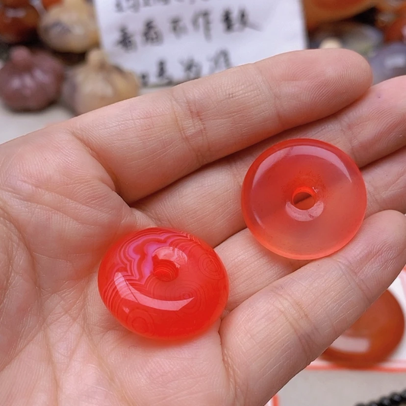 【闪购商品】未镶嵌玛瑙/玉髓珠宝半成品心****妈