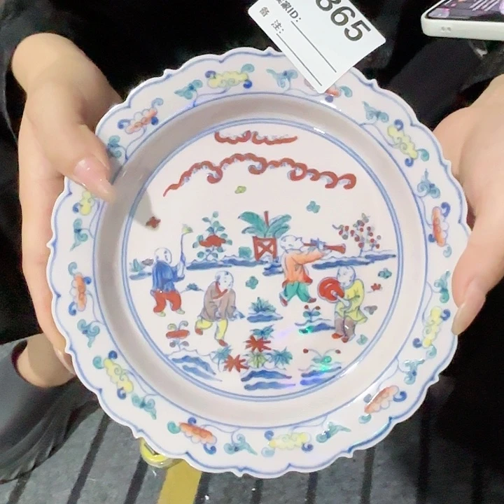 摆件景德镇高温陶瓷D865