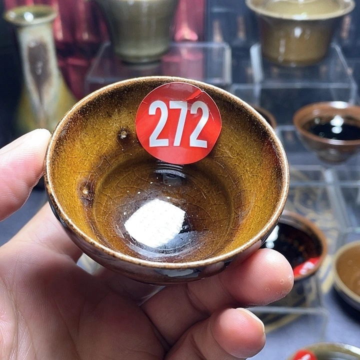 杭***爷茶盏茶洋窑柴烧主人杯子