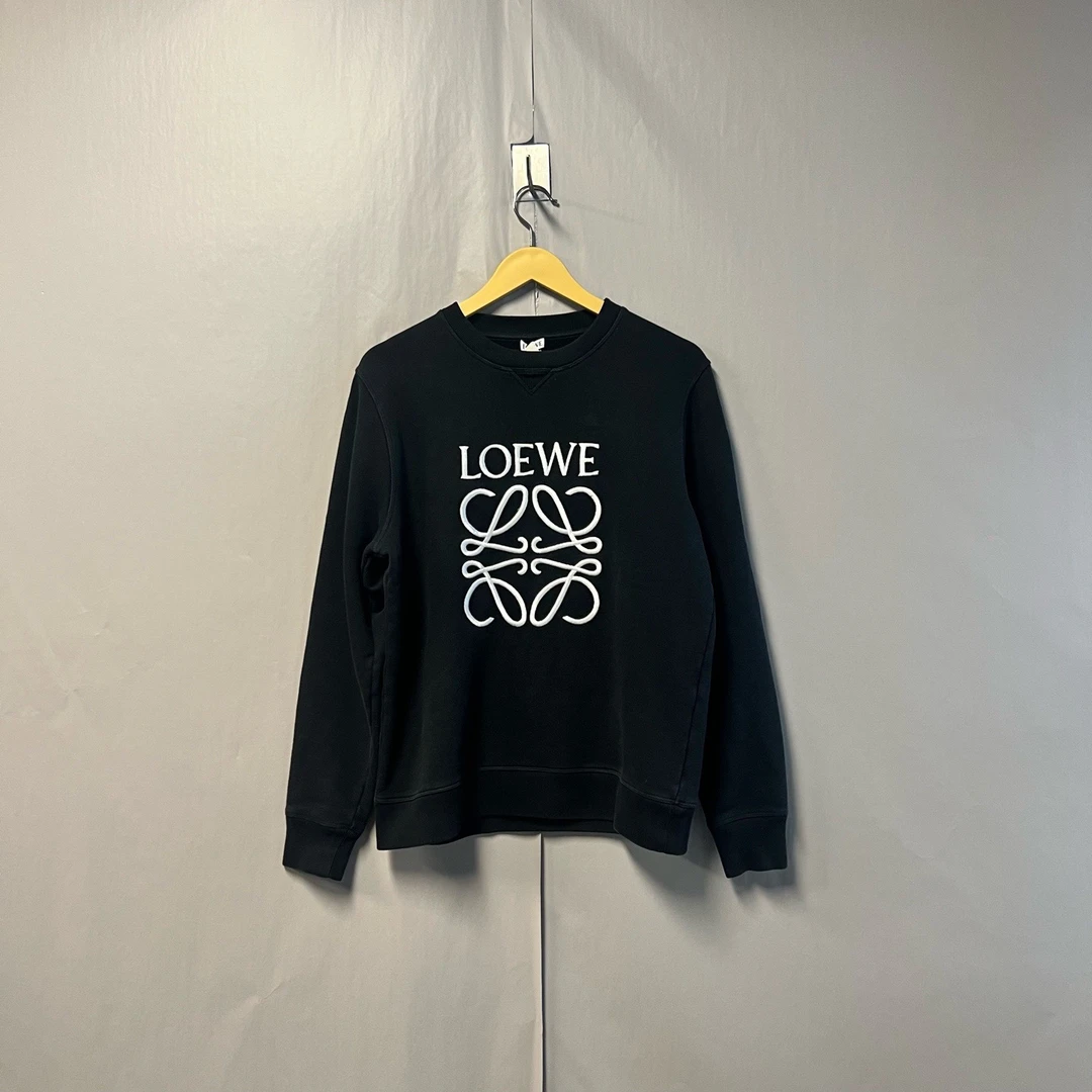 99新 LOEWE/罗意威 刺绣logo卫衣 s码#7069