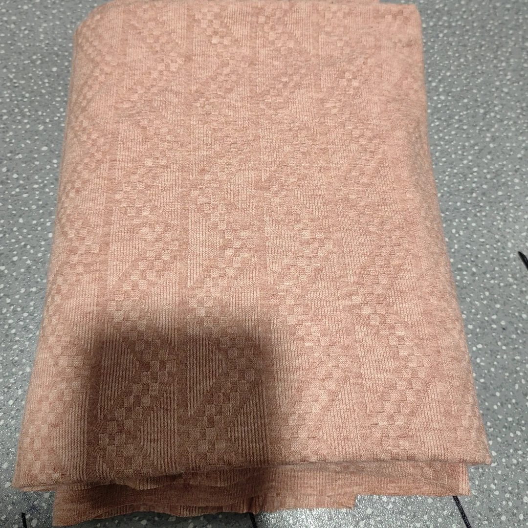 布优布艺面料-波浪粉羊绒