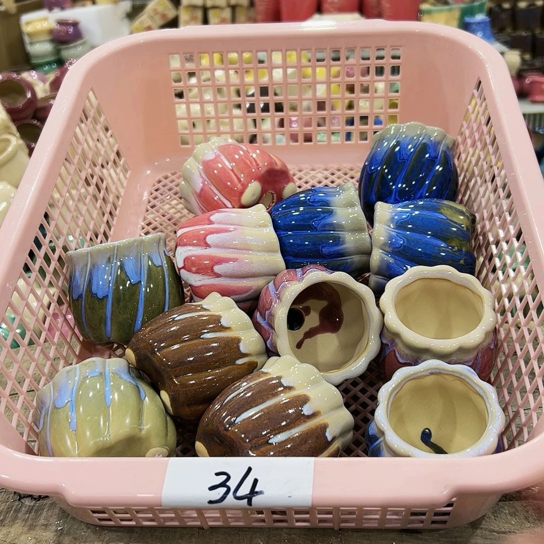 陶瓷高温陶瓷多肉花盆34