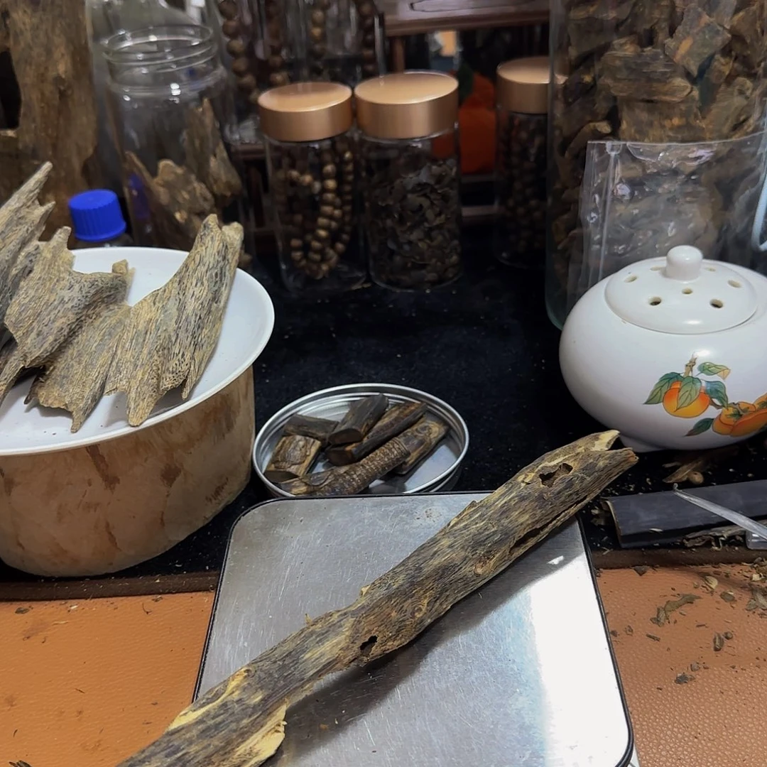 沉香沉香碎屑精品香尖39.3醇化料