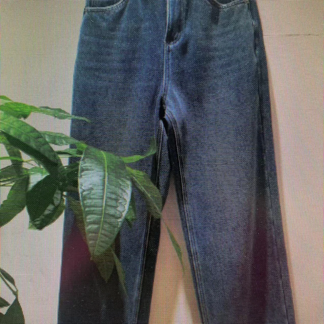 【轻奢】MA11春秋女士蓝色牛仔裤直筒丹宁牛仔裤 ZK125