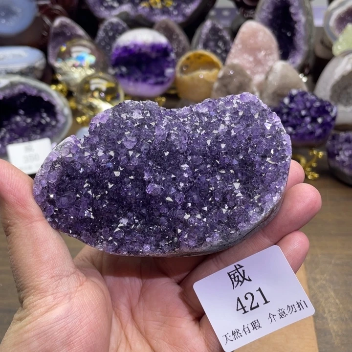 未镶嵌水晶珠宝半成品