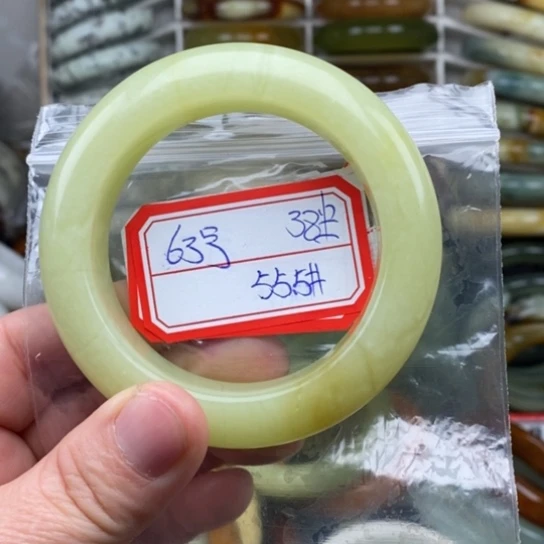 未镶嵌蛇纹石玉手绳