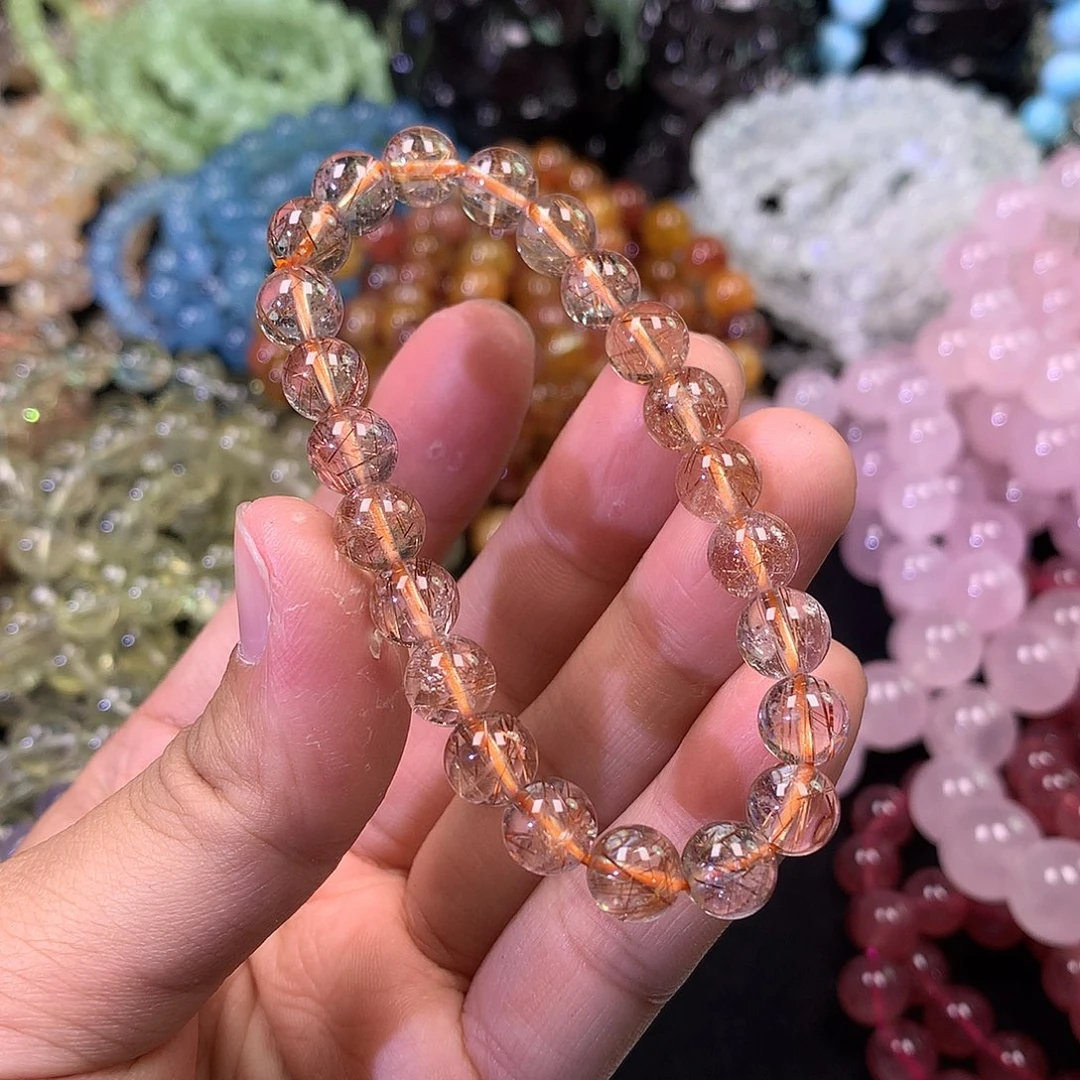 水晶手链未镶嵌天然