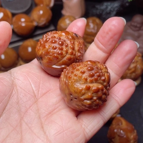 【闪购商品】手串/手链橄榄核35左右金蝉手球