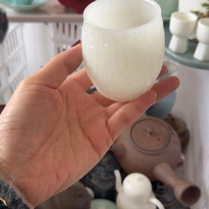 微瑕陶瓷茶具茶杯茶壶