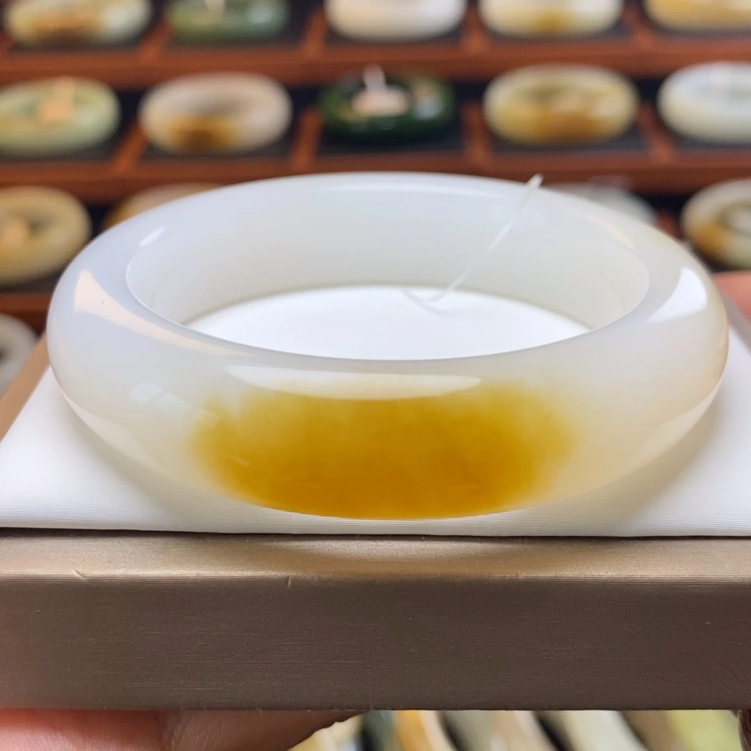 未镶嵌手镯和田玉53圈