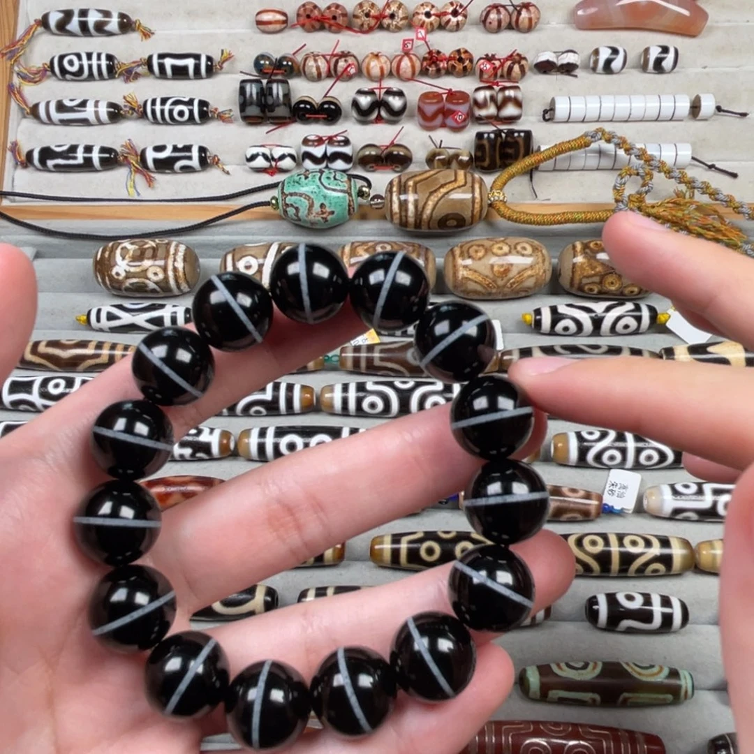 未镶嵌13mm15粒一线玛瑙/玉髓
