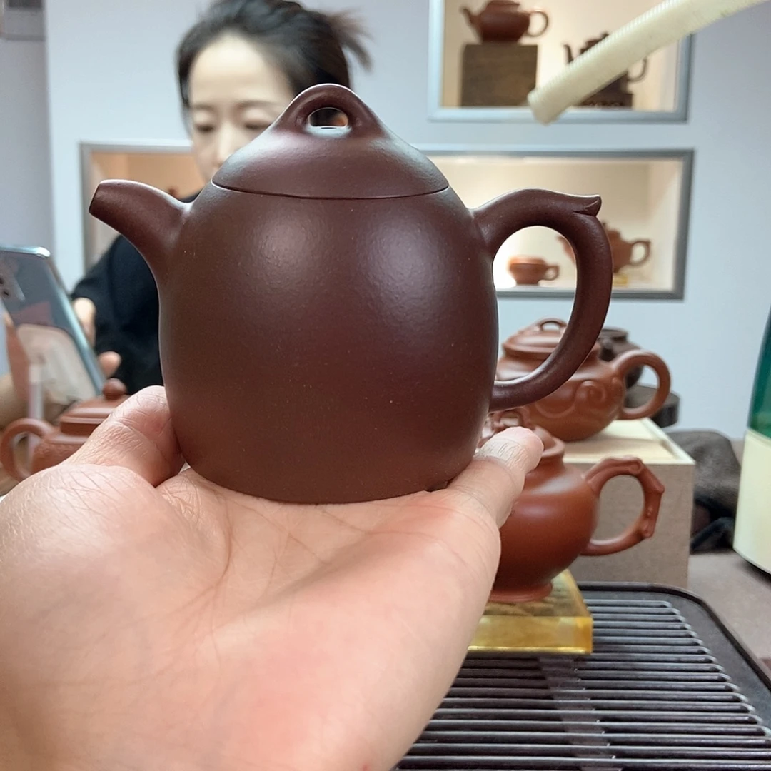 茶壶紫砂紫泥秦权