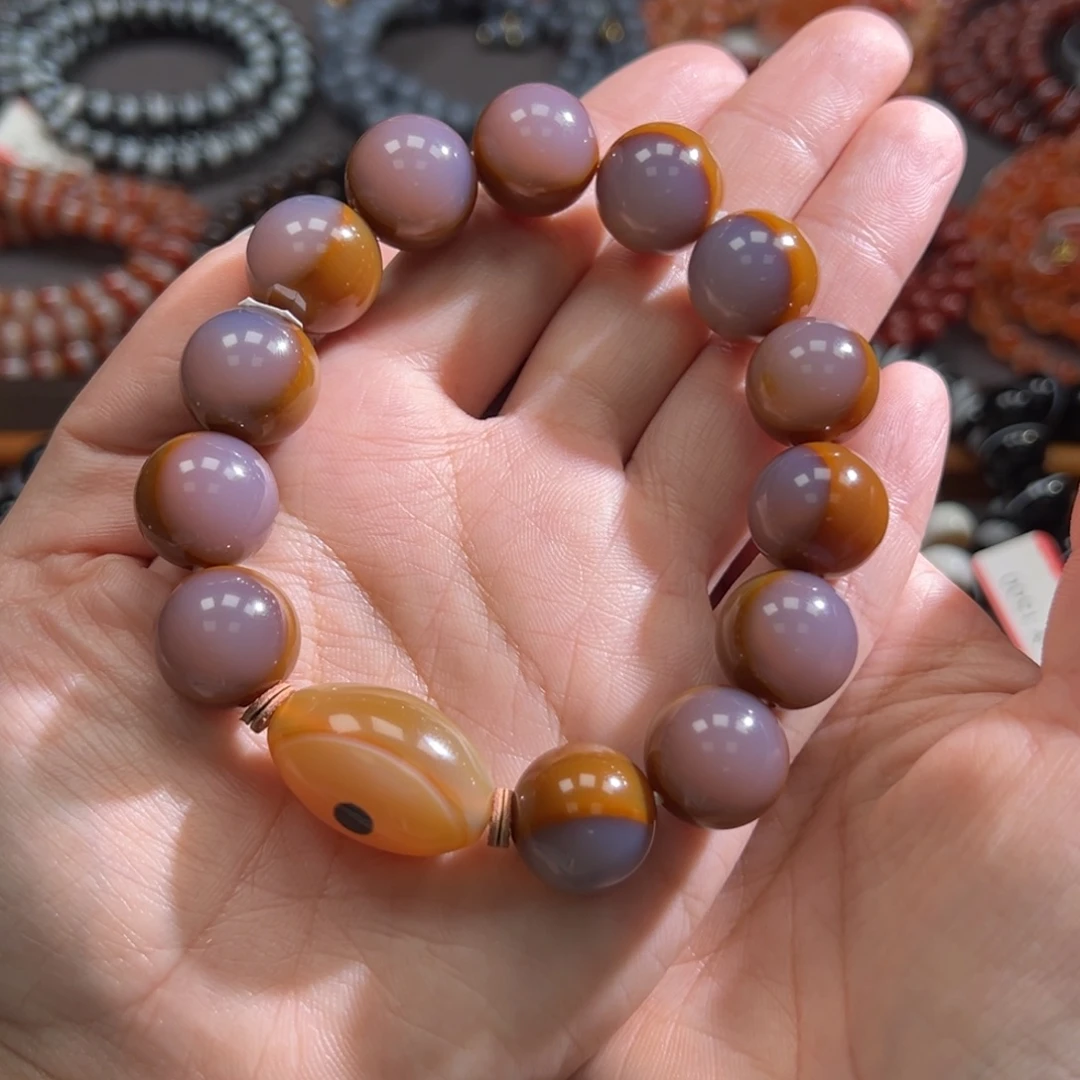 玛瑙/玉髓未镶嵌手链