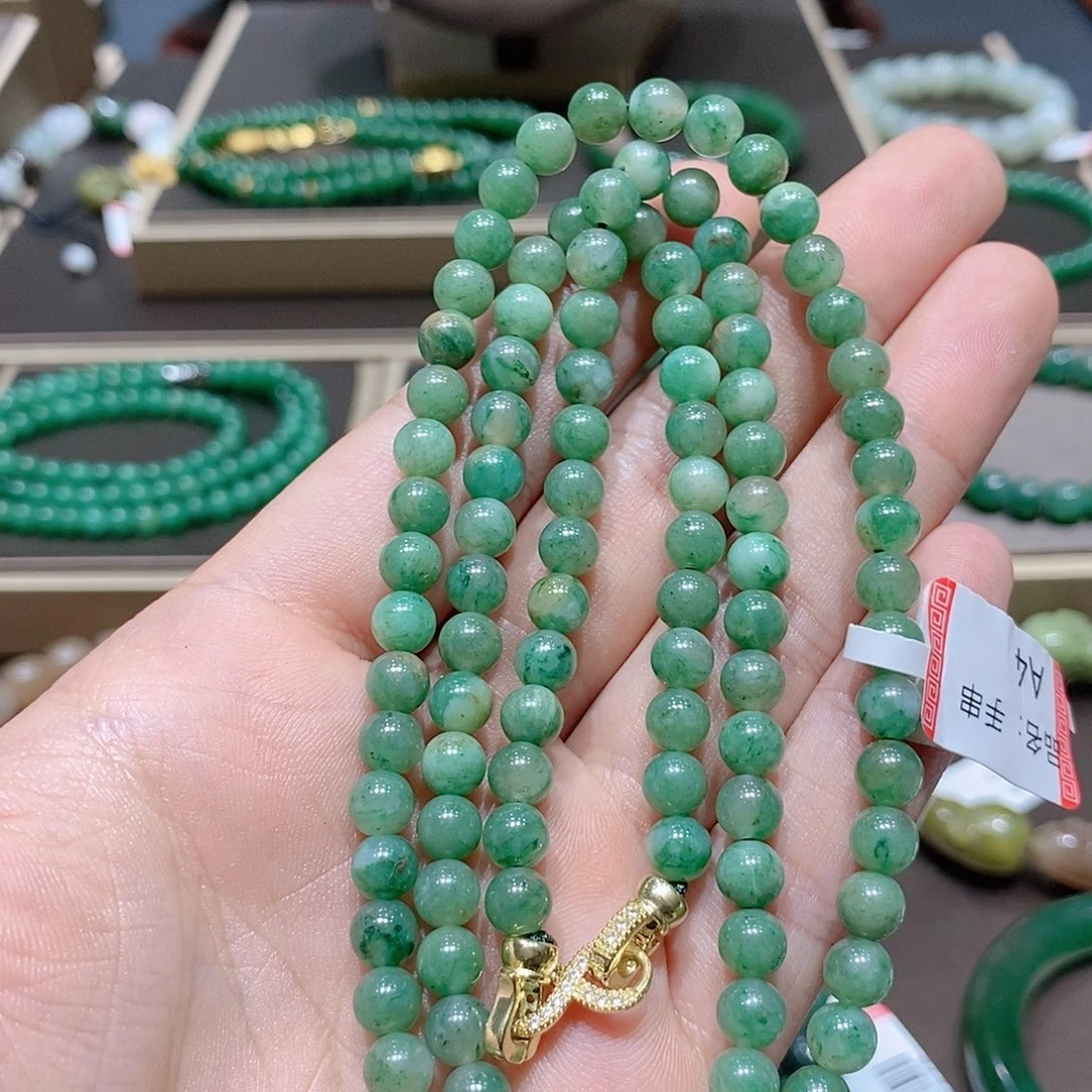 独山玉未镶嵌手串