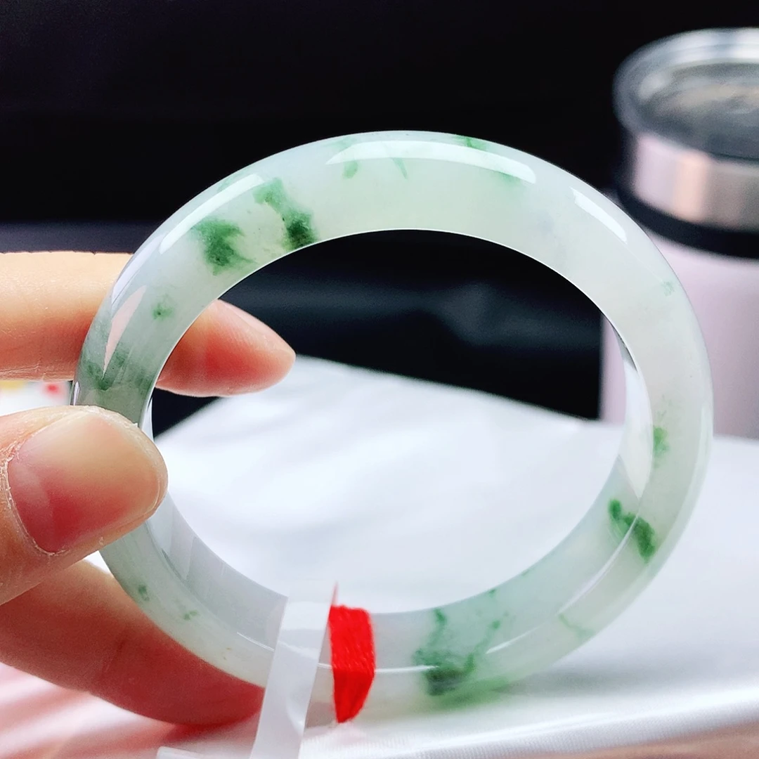 未镶嵌手镯翡翠54圈