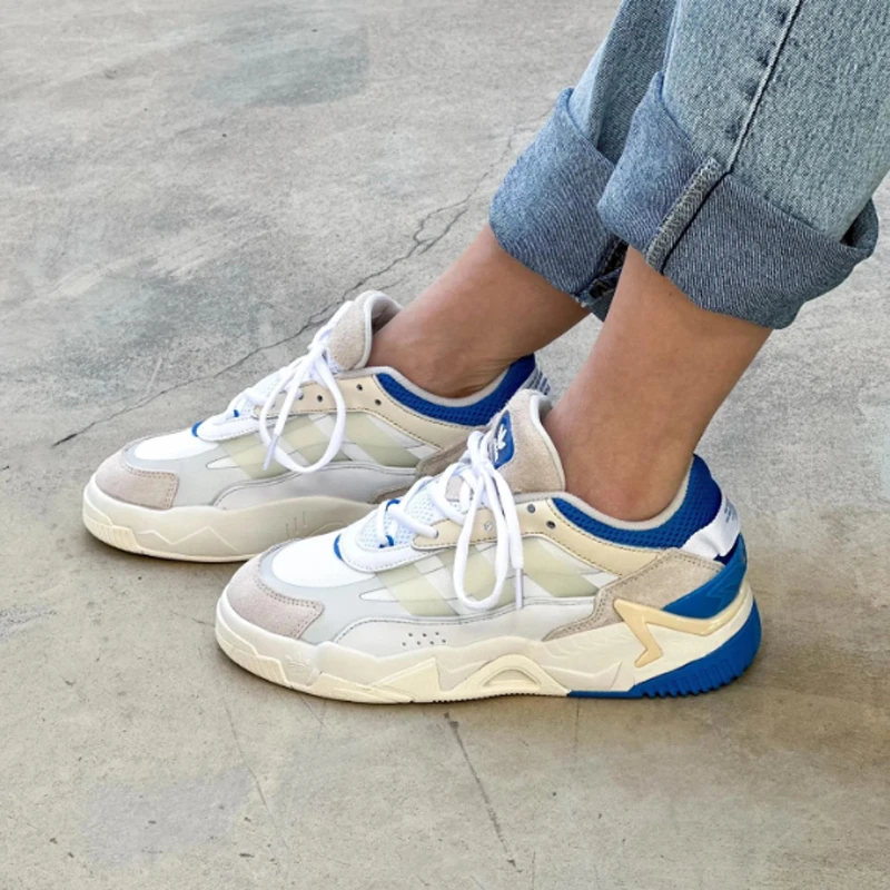 （断码处理）阿迪达斯NITEBALL三叶草男女复古运动休闲奶包鞋GX7088