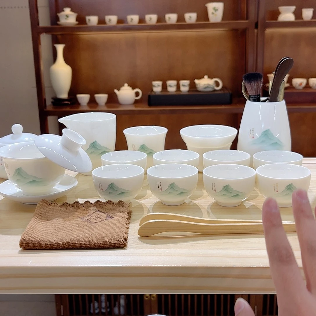 瓷片羊脂玉瓷羊脂玉瓷