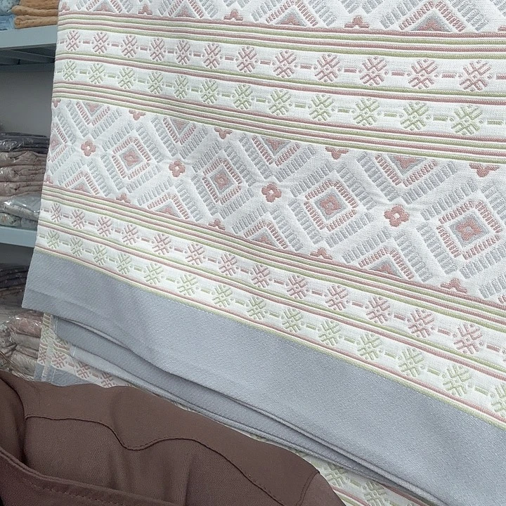 棉好看的双人床盖