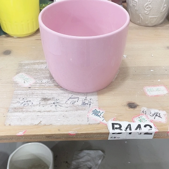花盆陶瓷满12包邮