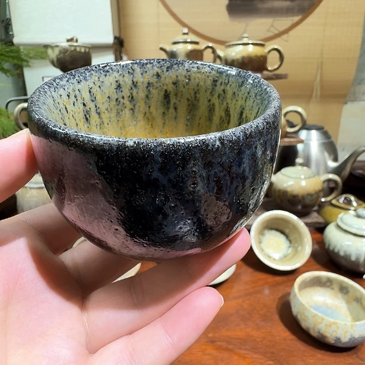 J***_建水紫陶白泥柴烧杯