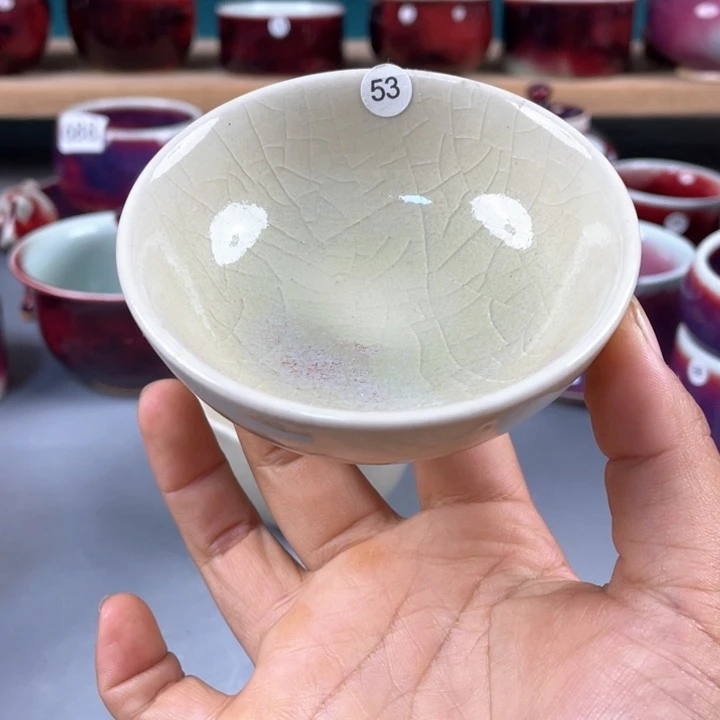 瓷片纯手工制作……微微瑕