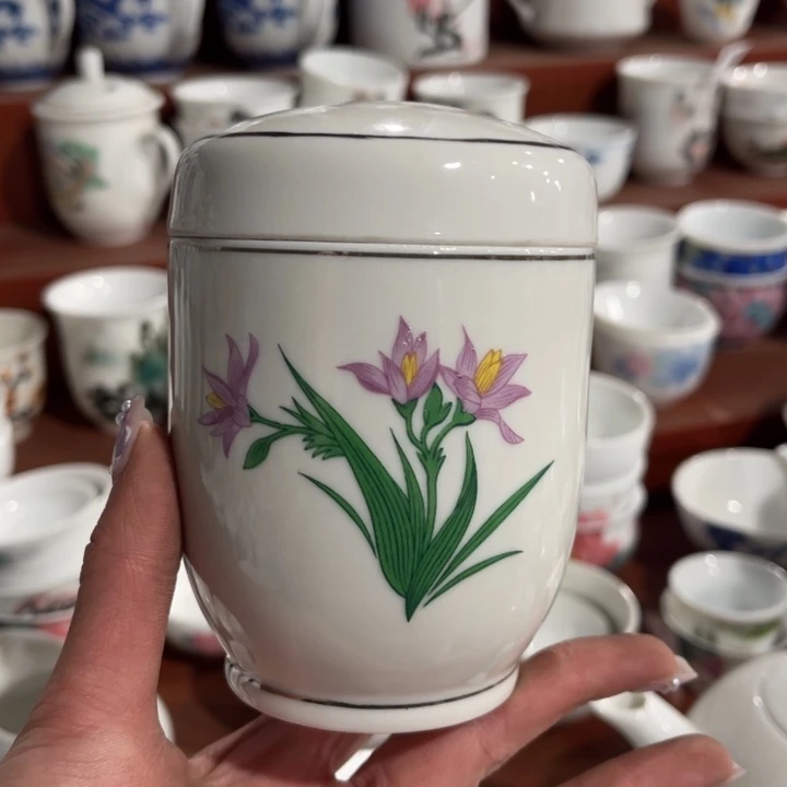 醴陵高温瓷釉上印花